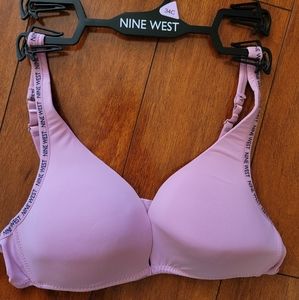 New Pink Nine West Bra 34C
